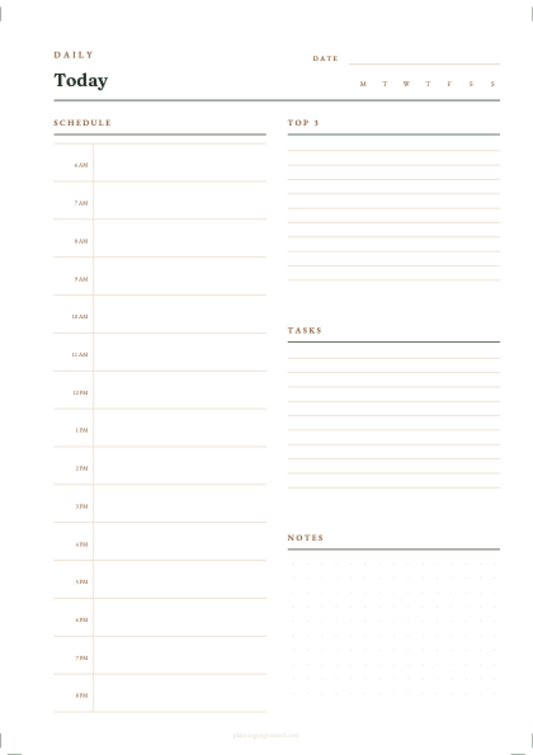 The Planner Bundle: Monthly, Weekly, Daily, Year