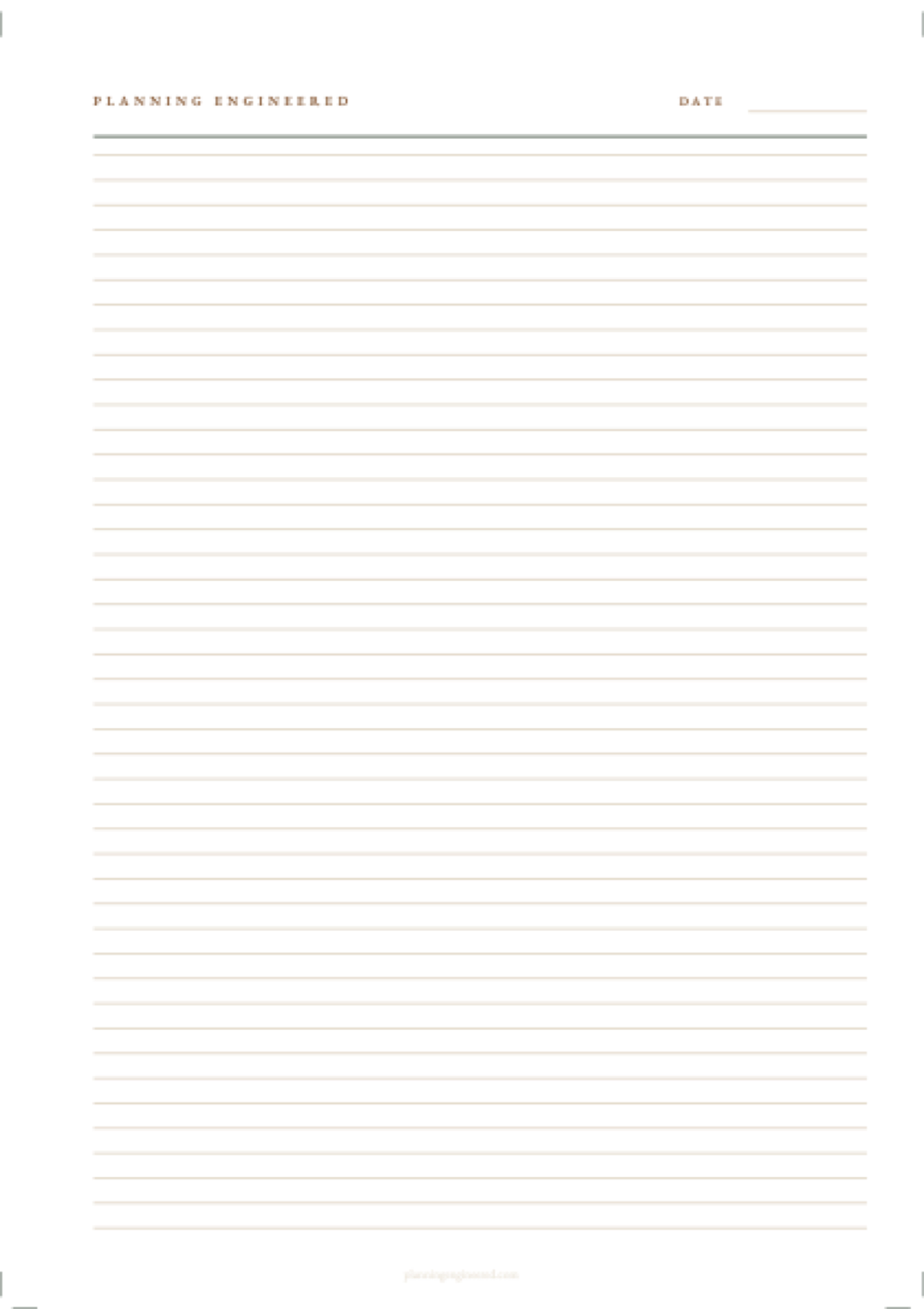 Filler Pack - Lined